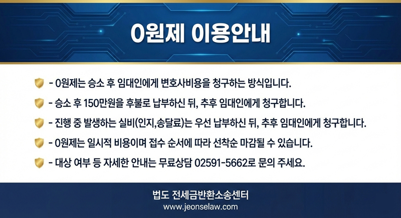 0원제 안내